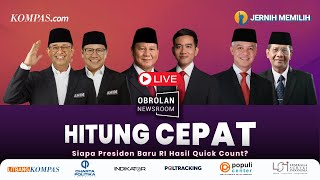 🔴 RANGKAIAN HASIL QUICK COUNT amp PERNYATAAN CAPRES CAWAPRES PILPRES 2024  14022024 [upl. by Nomrah]