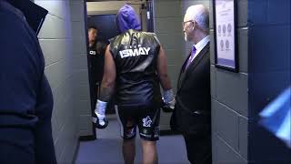 Rob Ismay LockerRoom to Arena Ring Walk before EXPLOSIVE KNOCKOUT WIN [upl. by Montfort323]