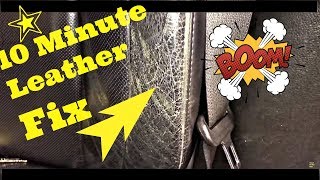 How To Make Worn LEATHER LOOK NEW Again DIY [upl. by Adanar]