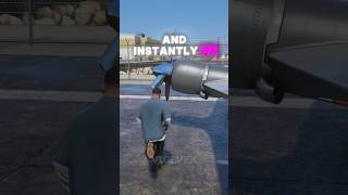 WHAT HAPPENS WHEN YOU WALK INTO THE PLANE BLADES IN GTA GAMES 🎮 shorts [upl. by Aklog]