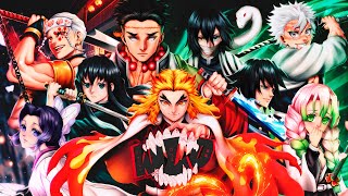 WLO  Hashiras  Kimetsu no Yaiba  Remake [upl. by Rachele558]