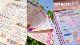 Aesthetic Note Taking TikTok Compilation [upl. by Okika59]