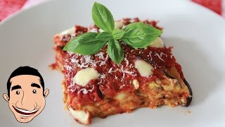 EGGPLANT PARMIGIANA  Melanzane alla Parmigiana [upl. by Maretz]