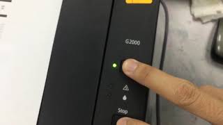 Canon Pixma G2000 Counter Reset [upl. by Airamanna557]