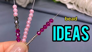 how to make easy bead bracelets  bracelet making [upl. by Aicertal]