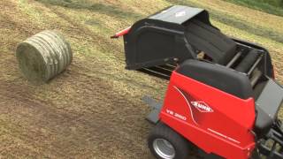 KUHN VBVBP  Round BalerWrapper Combinations In action [upl. by Juta]