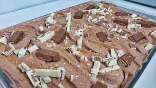 Chocolate Caramel Fridge Tart Recipe  Tennis Biscuits Dessert Recipe  Fridge Tart  Wanna Cook [upl. by Burkitt]