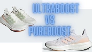 Adidas ultraboost vs Adidas pureboost sneakers what really is the difference [upl. by Tzong]