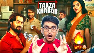 Taaza Khabar Web series Season 2 Review  New season  Filmi Vhichar [upl. by Ahseiyt458]