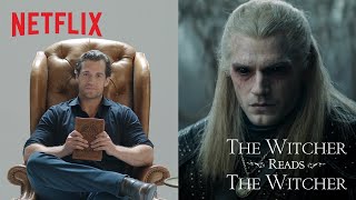 Henry Cavill Reads The Witcher  Netflix [upl. by Ddot]