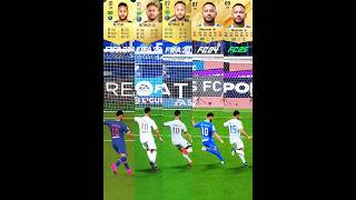 Evolution Of Neymar  Penalty Kicks From FIFA 21 To FC 25 neymar penaltykick shorts [upl. by Issie899]