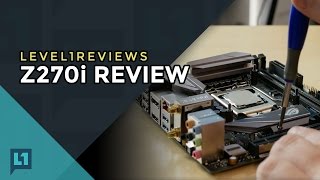 Asus Strix Z270i Motherboard Review  Linux Test [upl. by Atinod187]