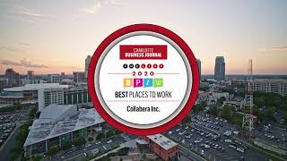 Collabera named one of the Best Places to Work in Charlotte 2020 [upl. by Tal]