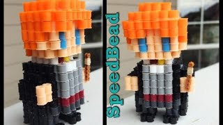 3D Perler Bead Ron [upl. by Irved]