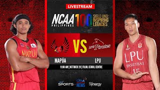 Mapúa vs LPU Men’s Basketball  NCAA Season 100 [upl. by Ahsila]