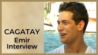 Cagatay Ulusoy ❖ Emir Era Interview ❖ English ❖ 2021 [upl. by Ernald]