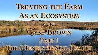 Treating the Farm as an Ecosystem with Gabe Brown Part 1 The 5 Tenets of Soil Health [upl. by Muhammad]