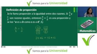 Matemáticas CLASE 1 Alejandra Rodríguez Razones y proporciones [upl. by Strenta]