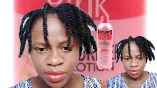 I use luster pink oil moisturizer lotion on my natural hair and this happened [upl. by Aihcila]