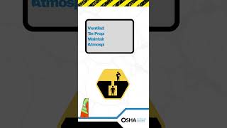 Confined Space Safety  OSHA Training confinedspace construction osha30 [upl. by Atrebla]