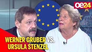 EUWahl 2024 Werner Gruber vs Ursula Stenzel [upl. by Constantino]