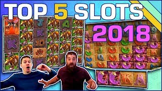 TOP 5  Best Slots of 2018 [upl. by Wershba]