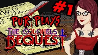 Lets Play The Colonels Bequest Part 1 Introduction wLazyGameReviews [upl. by Dieter527]