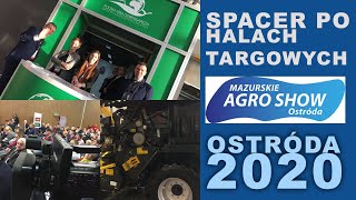 Mazurskie AGRO SHOW Ostróda 2020 Spacer po targach Maszyny rolnicze Expo Mazury [upl. by Kciredec]