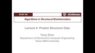 From Bioinformatics to AI 4 Protein Structure Data [upl. by Neuburger]