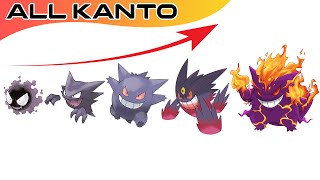 How To Evolve All Gen 1 Kanto Pokémon amp Mega Evolutions  Max S Animation [upl. by Lehar]