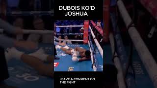 DUBOIS KNOCKS OUT JOSHUA IN A HEAVYWEIGHT TITLE FIGHT [upl. by Iilek178]