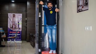 Home Elevator Review  Crazy Tech With Bulletproof Glass  Faisal Khan [upl. by Dilks]