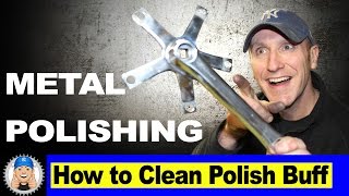 How to Clean and Polish Metal to Mirror Finish [upl. by Lleirbag764]