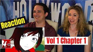 RWBY Volume 1 Chapter 1 Ruby Rose reaction [upl. by Desdamonna]