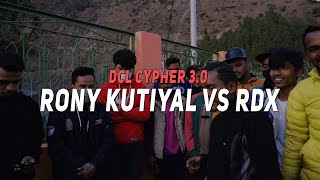 DCL Cypher Vol 30  Battle 01  Rony Kutiyal VS RDX [upl. by Ylhsa]