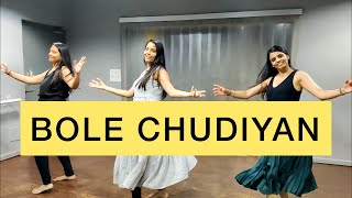 Bole Chudiyan Easy Dance Steps  K3G  Wedding Choreographer  Team WC [upl. by Korella]