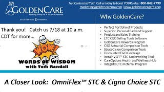 Competitive Advantages Cigna STC and OmniFlex [upl. by Garfield802]