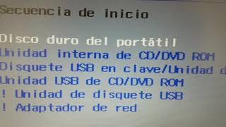 Como Entrar al Bios y Configurar el Booteo de una HP 630 [upl. by Ekud]