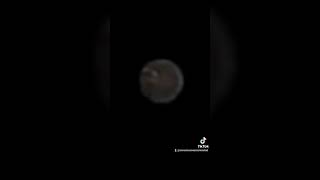 Raw footage Second Moon through a telescope Spooky moonmadness [upl. by Frangos656]