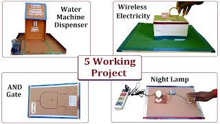 5 Working Science ProjectModel  RS Industries The Power of Engineering Technology [upl. by Ynafit543]