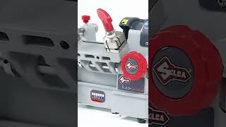 Battery Operated Key Cutting Machine  Quba Keys  Silca Flash Mobile keycuttingmachine [upl. by Yelnek]