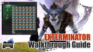 Guild Wars 2 Lions Arch EXTERMINATOR Achievement Complete Walkthrough How to Get Princess Converter [upl. by Eded]