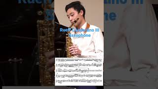 Rueff Concertino Saxophone  Follow my Instagram httpswwwinstagramcomjasonsaxu [upl. by Chatav400]