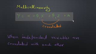 multicollinearity  econometrics [upl. by Helbonnas]