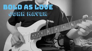 bold as love  John Mayer  guitar solo  Jimi Hendrix [upl. by Poole]