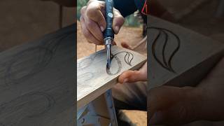 🌿Letrero de madera pirograbada 🪵 diy woodworking garden [upl. by Ahcila224]