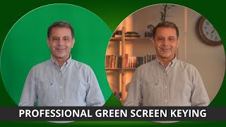 After Effects CC Tutorial Green Screen Keying in after Effects CC 2022 [upl. by Ettennor]