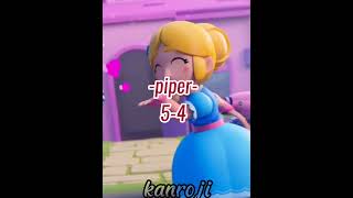 Brawl stars piper vs janet edit brawlstars shorts [upl. by Boarer]