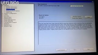 How to enable boot from DVD and USB option with UEFI boot mode enabled [upl. by Enitsej]