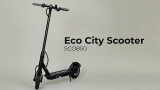 Patinete Eléctrico Eco City Scooter  PRIXTON [upl. by Rodmur795]